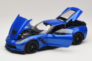 Chevrolet Corvette C7 Z06 Laguna Blue Tintcoat AUTOart 1:18 71265 Kompozitas - nuotrauka 2 iš 8