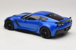 Chevrolet Corvette C7 Z06 Laguna Blue Tintcoat AUTOart 1:18 71265 Kompozitas - nuotrauka 7 iš 8