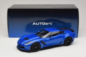 Chevrolet Corvette C7 Z06 Laguna Blue Tintcoat AUTOart 1:18 71265 Kompozitas - nuotrauka 8 iš 8