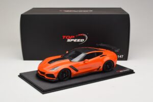 Chevrolet Corvette C7 ZR-1 High Voltage Tint TopSpeed 1:18 TS0147 Derva - nuotrauka 6 iš 6