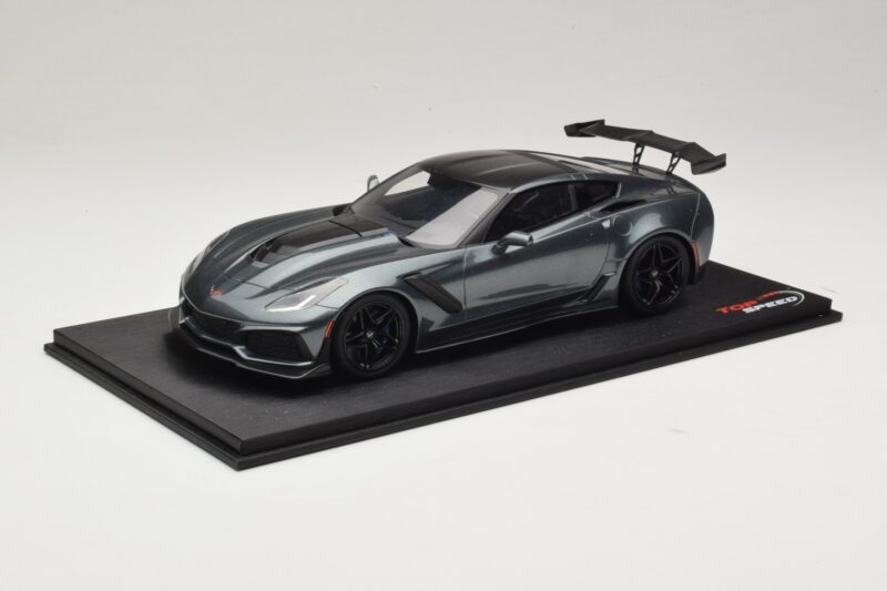 Chevrolet Corvette C7 ZR-1 Shadow Grey Metallic TopSpeed 1:18 TS0148 Derva