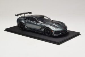 Chevrolet Corvette C7 ZR-1 Shadow Grey Metallic TopSpeed 1:18 TS0148 Derva - nuotrauka 4 iš 6