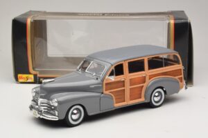 Chevrolet Fleetmaster Woody Pilkas Maisto 1:18 31854 Metalas - nuotrauka 8 iš 8