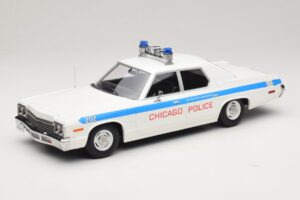 Dodge Monaco Chicago Policija KK-Scale 1:18 KKDC181151 Metalas
