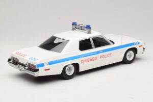 Dodge Monaco Chicago Policija KK-Scale 1:18 KKDC181151 Metalas - nuotrauka 2 iš 6