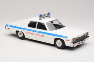 Dodge Monaco Chicago Policija KK-Scale 1:18 KKDC181151 Metalas - nuotrauka 4 iš 6
