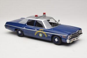 Dodge Monaco Nevada Highway Patrol Mėlyna & Sidabrinė KK-Scale 1:18 KKDC181155 Metalas - nuotrauka 4 iš 6