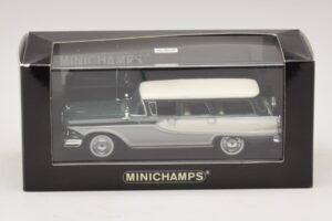 Edsel Bermuda Universalas Tamsiai Žalia Balta Minichamps 1:43 400082013 Metalas - nuotrauka 5 iš 5