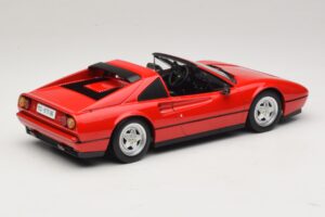 Ferrari 328 GTS Raudonas Su Juodu Salonu KK-Scale 1:18 KKDC180551 Metalas - nuotrauka 3 iš 7