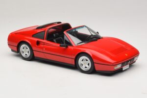 Ferrari 328 GTS Raudonas Su Juodu Salonu KK-Scale 1:18 KKDC180551 Metalas - nuotrauka 5 iš 7