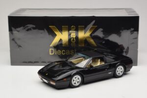 Ferrari 328 GTS US Version Juodas Miami Vice Sonny KK-Scale 1:18 KKDC181702 Metalas - nuotrauka 7 iš 7