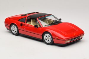 Ferrari 328 GTS US Versija Raudonas Beverly Hills Cop II Su Smėlio Spalvos Salonu KK-Scale 1:18 KKDC181701 Metalas - nuotrauka 5 iš 7
