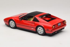 Ferrari 328 GTS US Versija Raudonas Beverly Hills Cop II Su Smėlio Spalvos Salonu KK-Scale 1:18 KKDC181701 Metalas - nuotrauka 6 iš 7