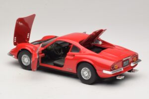 Ferrari Dino 246 Raudonas Majorette 1:18 5271 Metalas - nuotrauka 5 iš 8