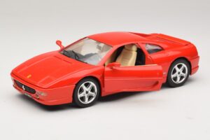 Ferrari F355 Raudonas Majorette 1:18 03488200 Metalas - nuotrauka 2 iš 8