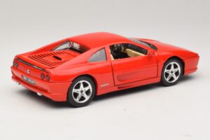 Ferrari F355 Raudonas Majorette 1:18 03488200 Metalas - nuotrauka 3 iš 8