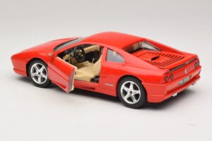 Ferrari F355 Raudonas Majorette 1:18 03488200 Metalas - nuotrauka 5 iš 8