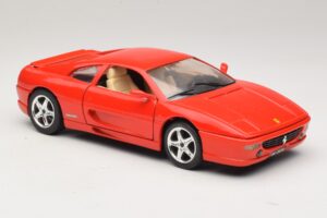 Ferrari F355 Raudonas Majorette 1:18 03488200 Metalas - nuotrauka 6 iš 8