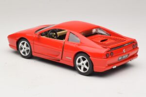 Ferrari F355 Raudonas Majorette 1:18 03488200 Metalas - nuotrauka 7 iš 8