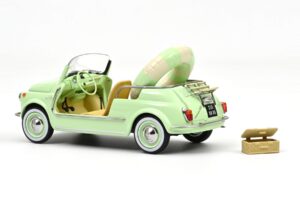 Fiat 500 Jolly Žalias Norev 1:18 187794 Metalas - nuotrauka 2 iš 5