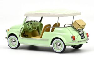Fiat 500 Jolly Žalias Norev 1:18 187794 Metalas - nuotrauka 3 iš 5