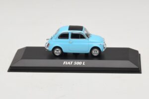 Fiat 500 L Mėlynas Maxichamps 1:43 940121601 Metalas