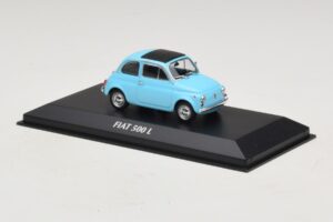 Fiat 500 L Mėlynas Maxichamps 1:43 940121601 Metalas - nuotrauka 3 iš 5