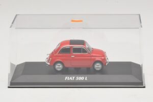 Fiat 500 L Raudonas Maxichamps 1:43 940121600 Metalas - nuotrauka 4 iš 5