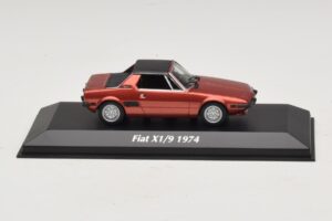 Fiat X1/9 Raudonas Maxichamps 1:43 940121662 Metalas