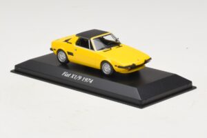 Fiat X1/9 Geltonas Maxichamps 1:43 940121660 Metalas - nuotrauka 3 iš 5