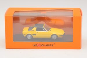Fiat X1/9 Geltonas Maxichamps 1:43 940121660 Metalas - nuotrauka 5 iš 5