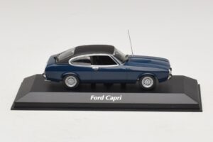 Ford Capri II Tamsiai Mėlynas Maxichamps 1:43 940081201 Metalas