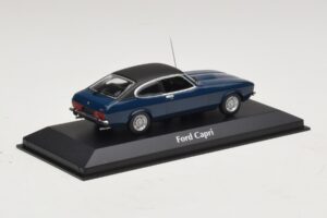 Ford Capri II Tamsiai Mėlynas Maxichamps 1:43 940081201 Metalas - nuotrauka 2 iš 5