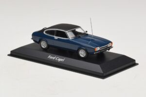 Ford Capri II Tamsiai Mėlynas Maxichamps 1:43 940081201 Metalas - nuotrauka 3 iš 5