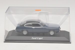 Ford Capri II Tamsiai Mėlynas Maxichamps 1:43 940081201 Metalas - nuotrauka 4 iš 5
