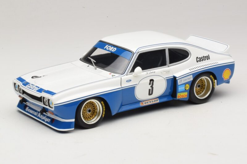 Ford Capri RS3100 #3 K. Ludwig Hockenheimring DRM 1975 Minichamps 1:18 180758003 Metalas
