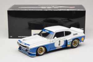 Ford Capri RS3100 #3 K. Ludwig Hockenheimring DRM 1975 Minichamps 1:18 180758003 Metalas - nuotrauka 8 iš 8