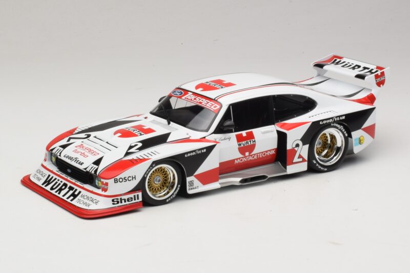 Ford Capri Turbo Group 5 Wurth #2 K. Ludwig DRM Champion 1981 Minichamps 1:18 100818602 Metalas