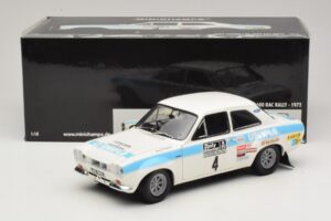 Ford Escort Mk1 RS1600 #4 R. Clark / T. Mason Winners RAC Rally 1972 Minichamps 1:18 100728104 Metalas - nuotrauka 8 iš 8