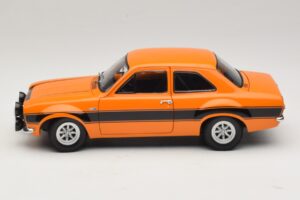 Ford Escort Mk1 RS1600 AVO Oranžinė Su Juodomis Juostelėmis Minichamps 1:18 100688104 Metalas - nuotrauka 4 iš 8