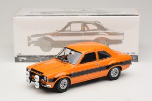 Ford Escort Mk1 RS1600 AVO Oranžinė Su Juodomis Juostelėmis Minichamps 1:18 100688104 Metalas - nuotrauka 8 iš 8