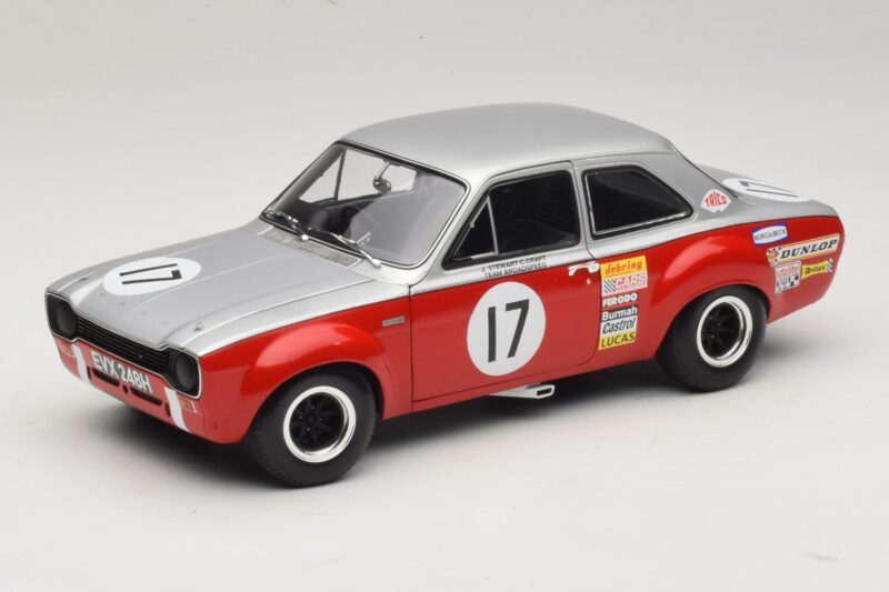 Ford Escort Mk1 TC #17 Stewart / C. Craft RAC Tourist Trophy Silverstone 1970 Minichamps 1:18 100708117 Metalas