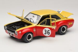 Ford Escort Mk1 TC #36 F. Gardner / D. Glemser Grand Prix der Tourenwagen 1968 Minichamps 1:18 100688136 Metalas - nuotrauka 2 iš 8