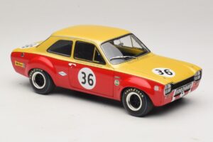 Ford Escort Mk1 TC #36 F. Gardner / D. Glemser Grand Prix der Tourenwagen 1968 Minichamps 1:18 100688136 Metalas - nuotrauka 6 iš 8