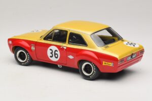 Ford Escort Mk1 TC #36 F. Gardner / D. Glemser Grand Prix der Tourenwagen 1968 Minichamps 1:18 100688136 Metalas - nuotrauka 7 iš 8