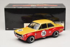 Ford Escort Mk1 TC #36 F. Gardner / D. Glemser Grand Prix der Tourenwagen 1968 Minichamps 1:18 100688136 Metalas - nuotrauka 8 iš 8