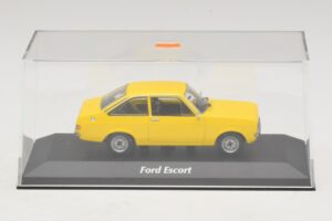 Ford Escort Mk2 Geltonas Maxichamps 1:43 940084100 Metalas - nuotrauka 4 iš 5