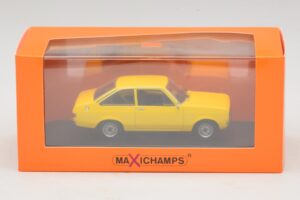 Ford Escort Mk2 Geltonas Maxichamps 1:43 940084100 Metalas - nuotrauka 5 iš 5