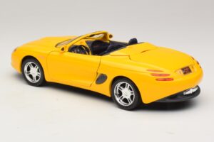 Ford Mustang Mach III Kabrioletas Geltonas Maisto 1:18 32815 Metalas - nuotrauka 7 iš 8