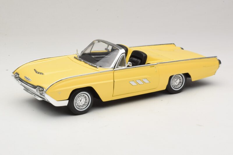 Ford Thunderbird Kabrioletas Geltonas Anson 1:18 30334-P1 Metalas